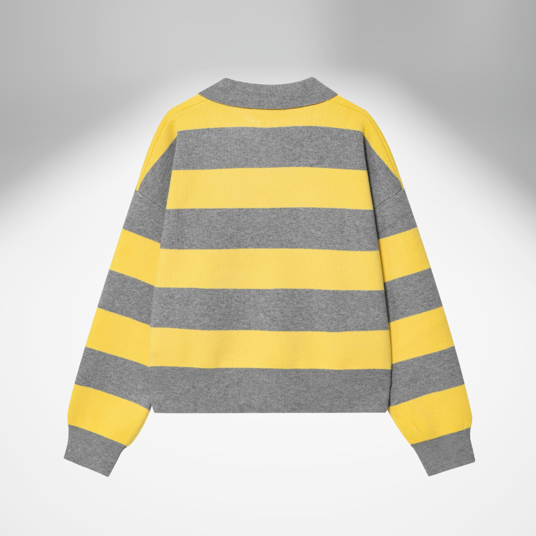 Tilda™ | Randig Stickad Polo